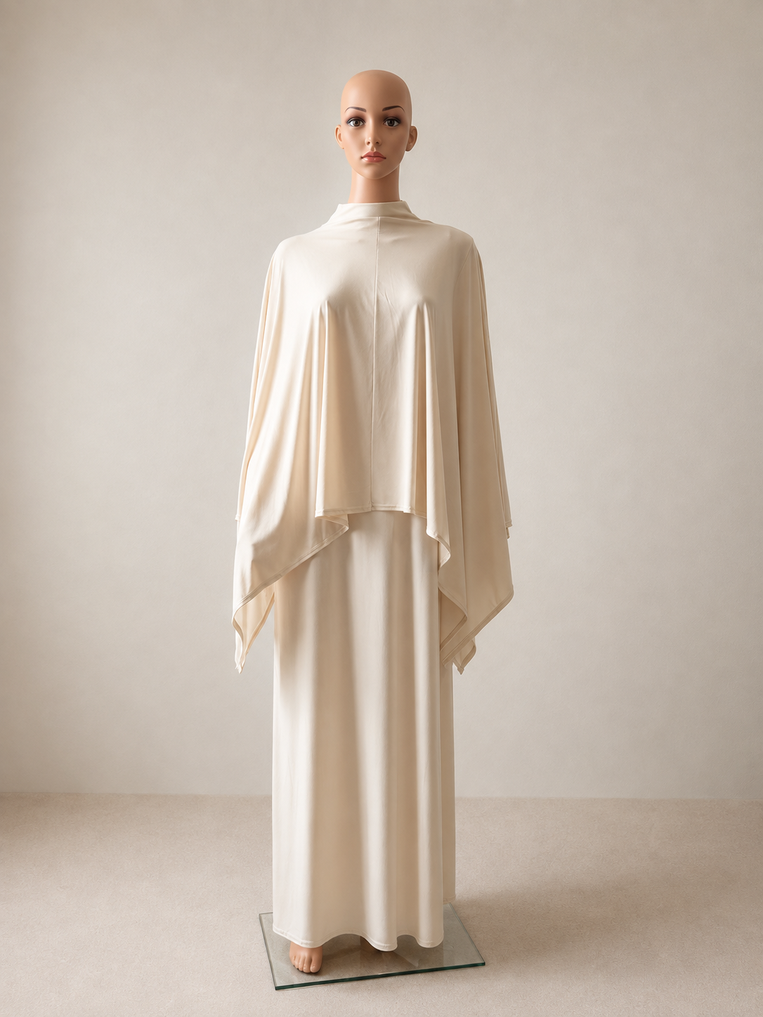 Abaya papillon 2 pièces