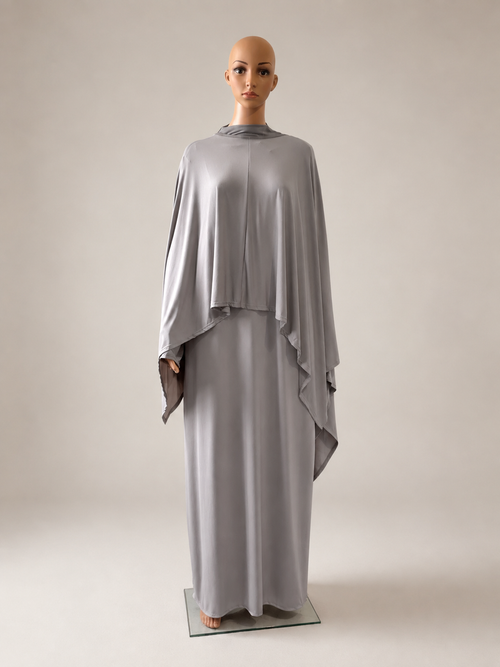 Abaya papillon 2 pièces