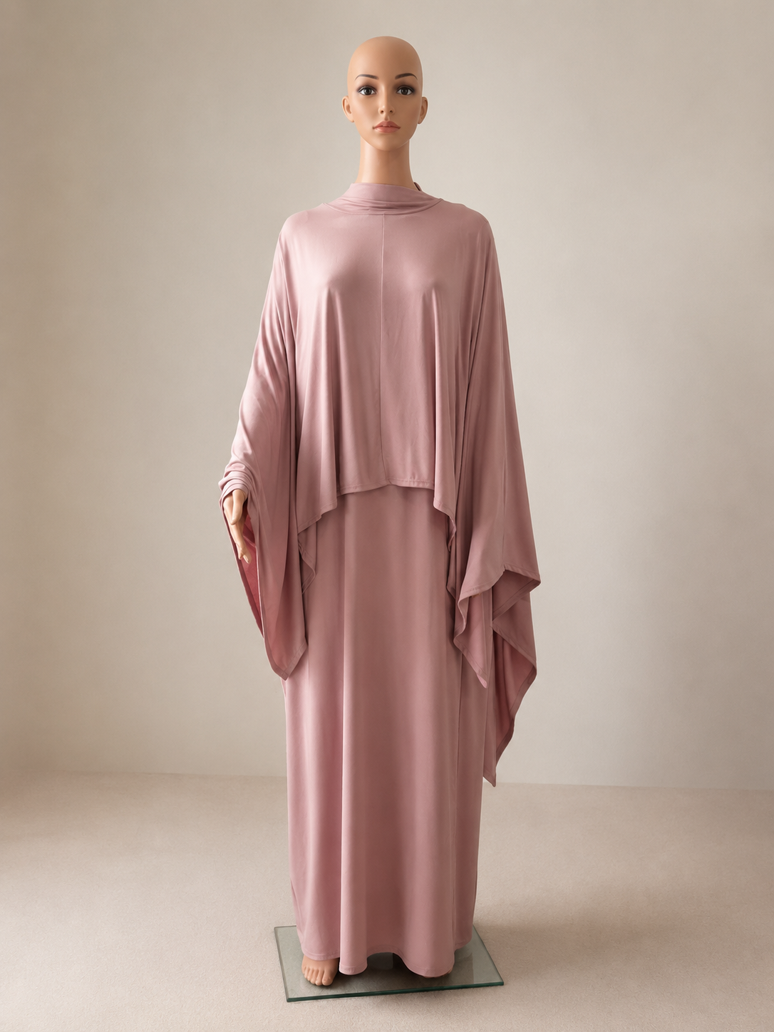 Abaya papillon 2 pièces