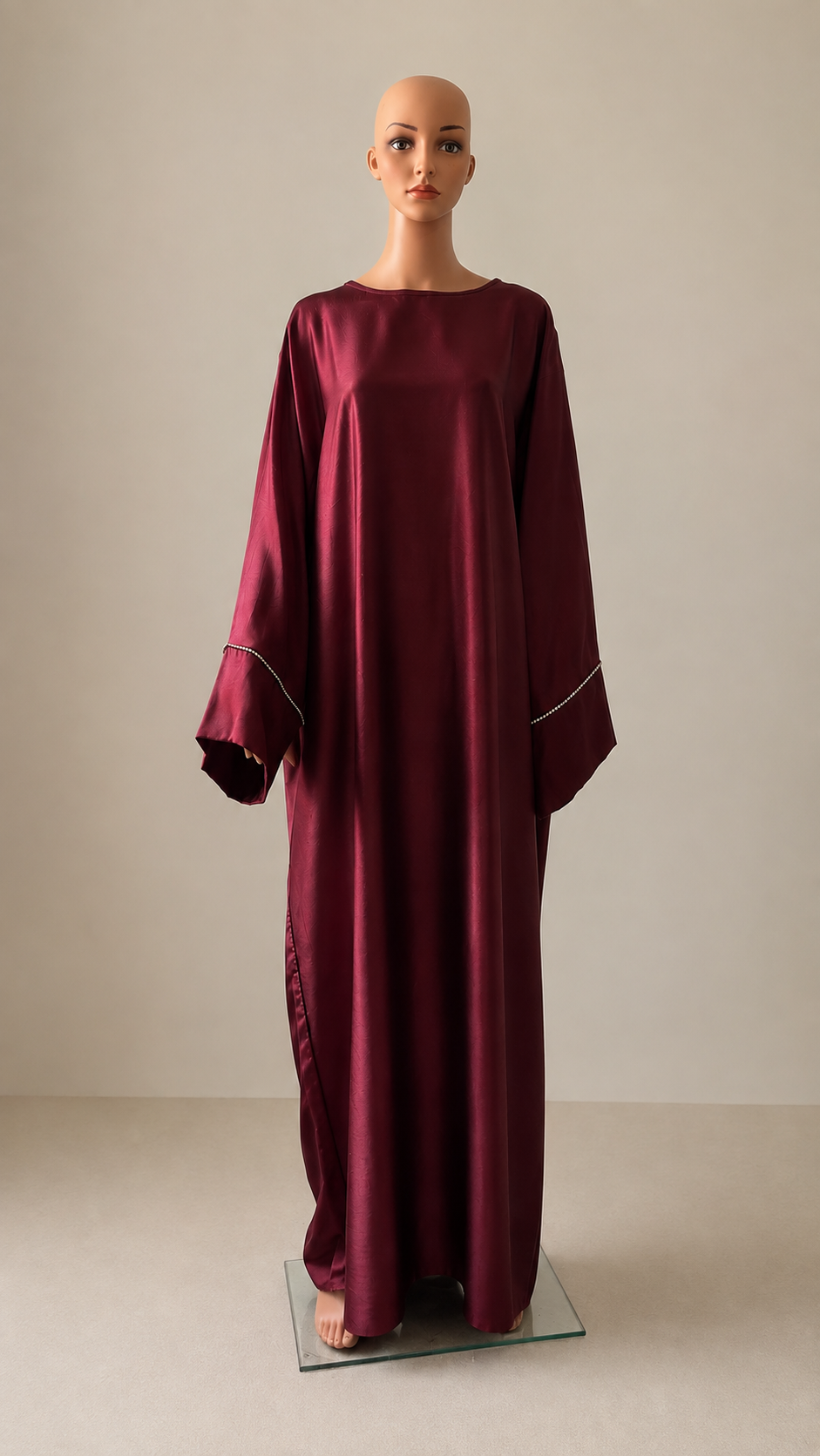 Abaya Satinée